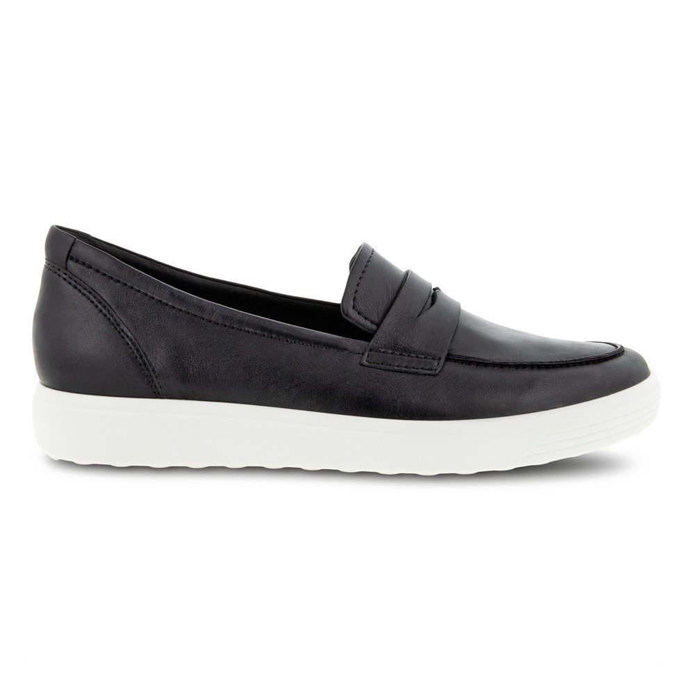 Loafers Mujer - ECCO Soft 7 - Negros - ZDR623540